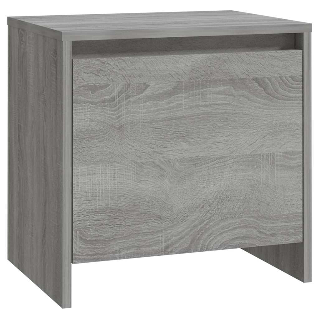 vidaXL Bedside Cabinets 2 pcs Grey Sonoma 45x34x44.5cm Engineered Wood