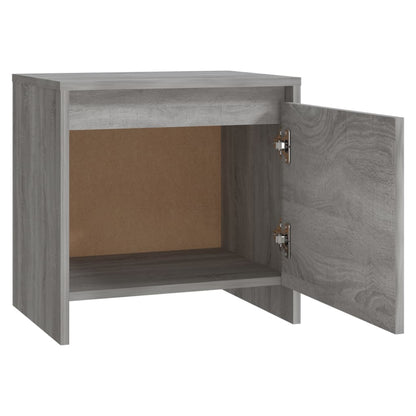 vidaXL Bedside Cabinets 2 pcs Grey Sonoma 45x34x44.5 cm Engineered Wood