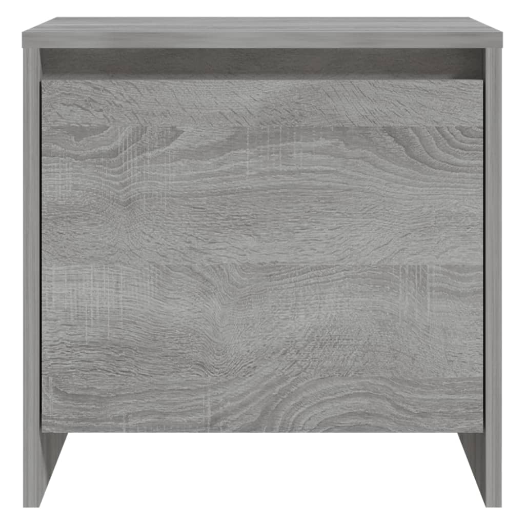vidaXL Bedside Cabinets 2 pcs Grey Sonoma 45x34x44.5 cm Engineered Wood