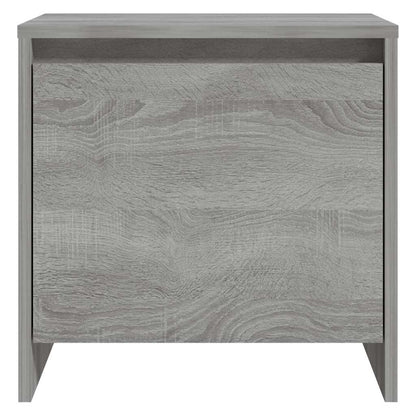 vidaXL Bedside Cabinets 2 pcs Grey Sonoma 45x34x44.5cm Engineered Wood