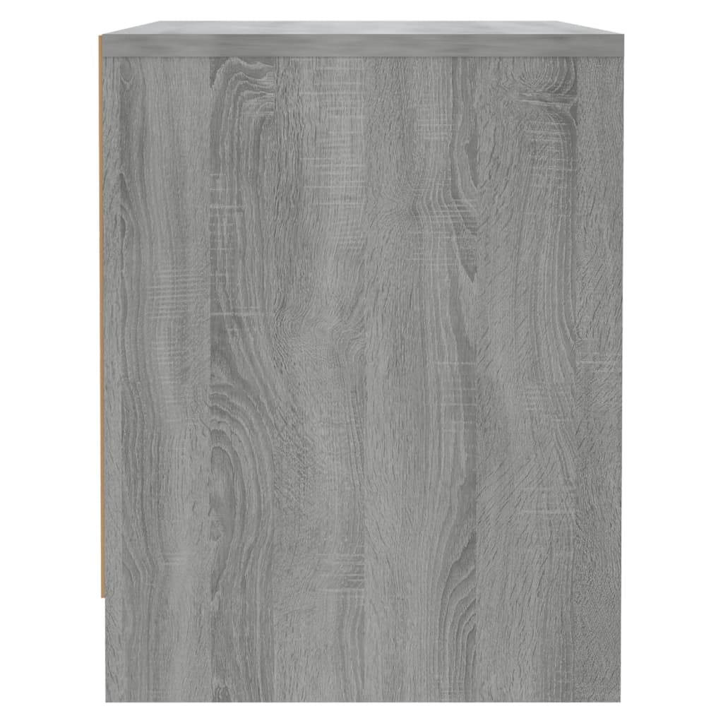 vidaXL Bedside Cabinets 2 pcs Grey Sonoma 45x34x44.5 cm Engineered Wood