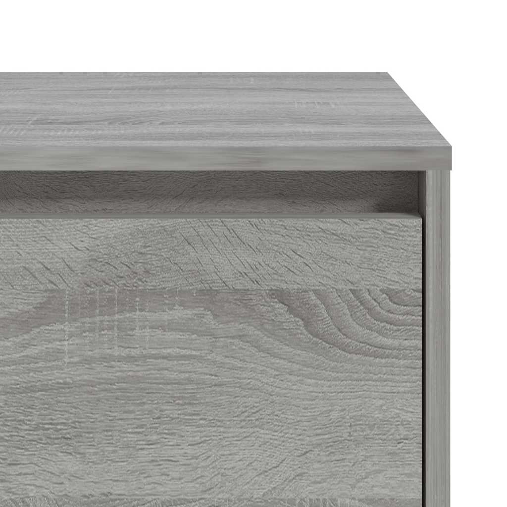 vidaXL Bedside Cabinets 2 pcs Grey Sonoma 45x34x44.5cm Engineered Wood