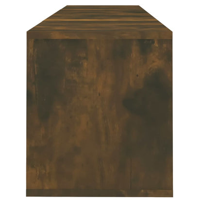 vidaXL TV Cabinet Smoked Oak 120x30x40.5 cm Engineered Wood