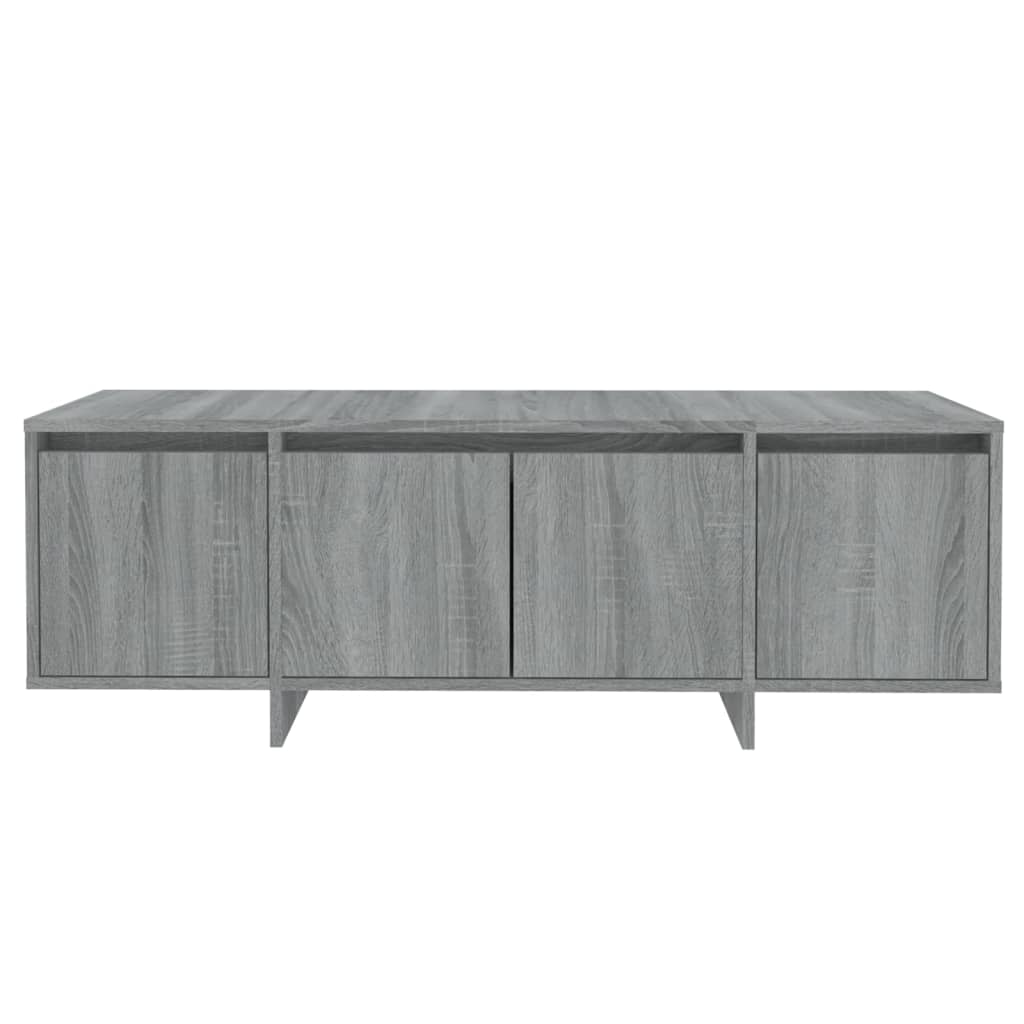 vidaXL TV Cabinet Grey Sonoma 120x30x40.5 cm Engineered Wood