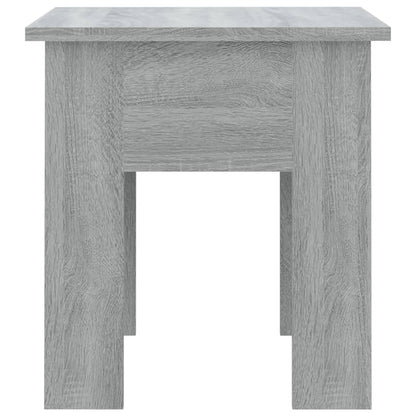 vidaXL Coffee Table Grey Sonoma 40x40x42 cm Engineered Wood