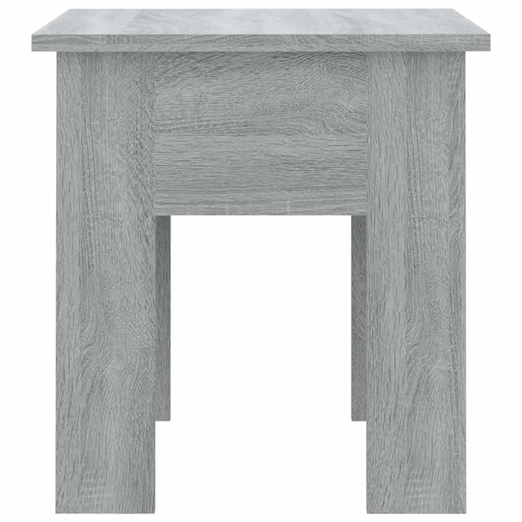 vidaXL Coffee Table Grey Sonoma 40x40x42 cm Engineered Wood