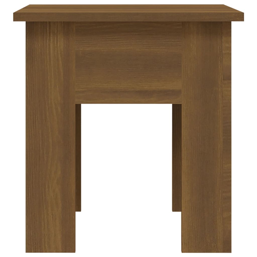 vidaXL Coffee Table Brown Oak 40x40x42 cm Engineered Wood