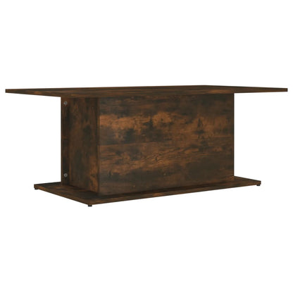 813092 vidaXL Coffee Table Smoked Oak 102x55,5x40 cm Engineered Wood