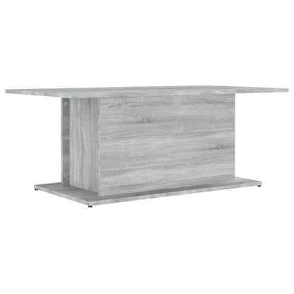 813093 vidaXL Coffee Table Grey Sonoma 102x55,5x40 cm Engineered Wood