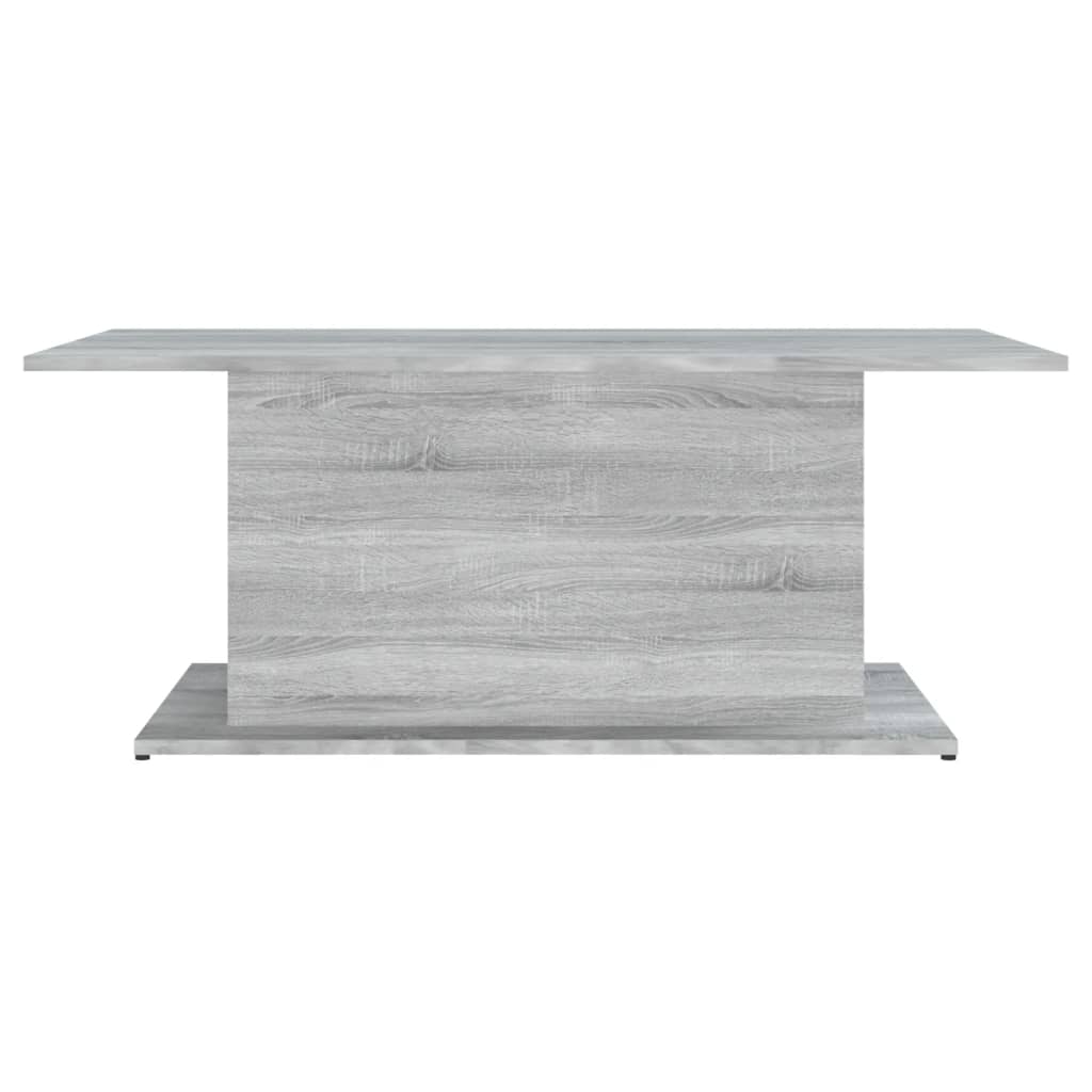 813093 vidaXL Coffee Table Grey Sonoma 102x55,5x40 cm Engineered Wood