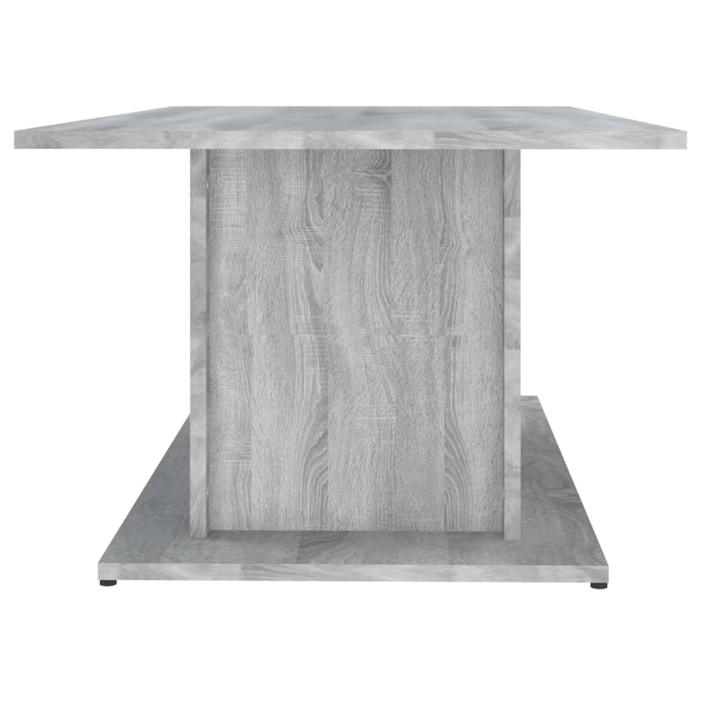 813093 vidaXL Coffee Table Grey Sonoma 102x55,5x40 cm Engineered Wood