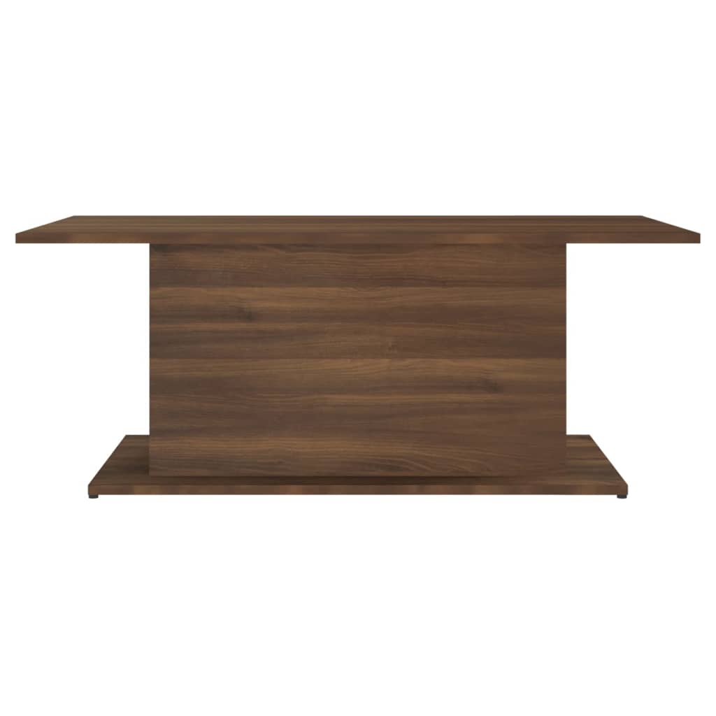 813094 vidaXL Coffee Table Brown Oak 102x55,5x40 cm Engineered Wood