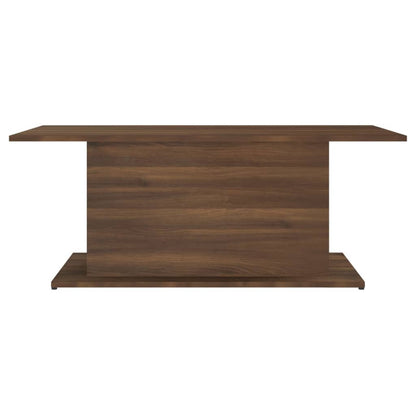 813094 vidaXL Coffee Table Brown Oak 102x55,5x40 cm Engineered Wood