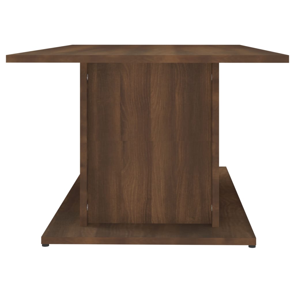 813094 vidaXL Coffee Table Brown Oak 102x55,5x40 cm Engineered Wood