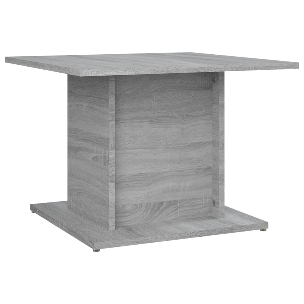 vidaXL Coffee Table Grey Sonoma 55,5x55,5x40 cm Engineered Wood