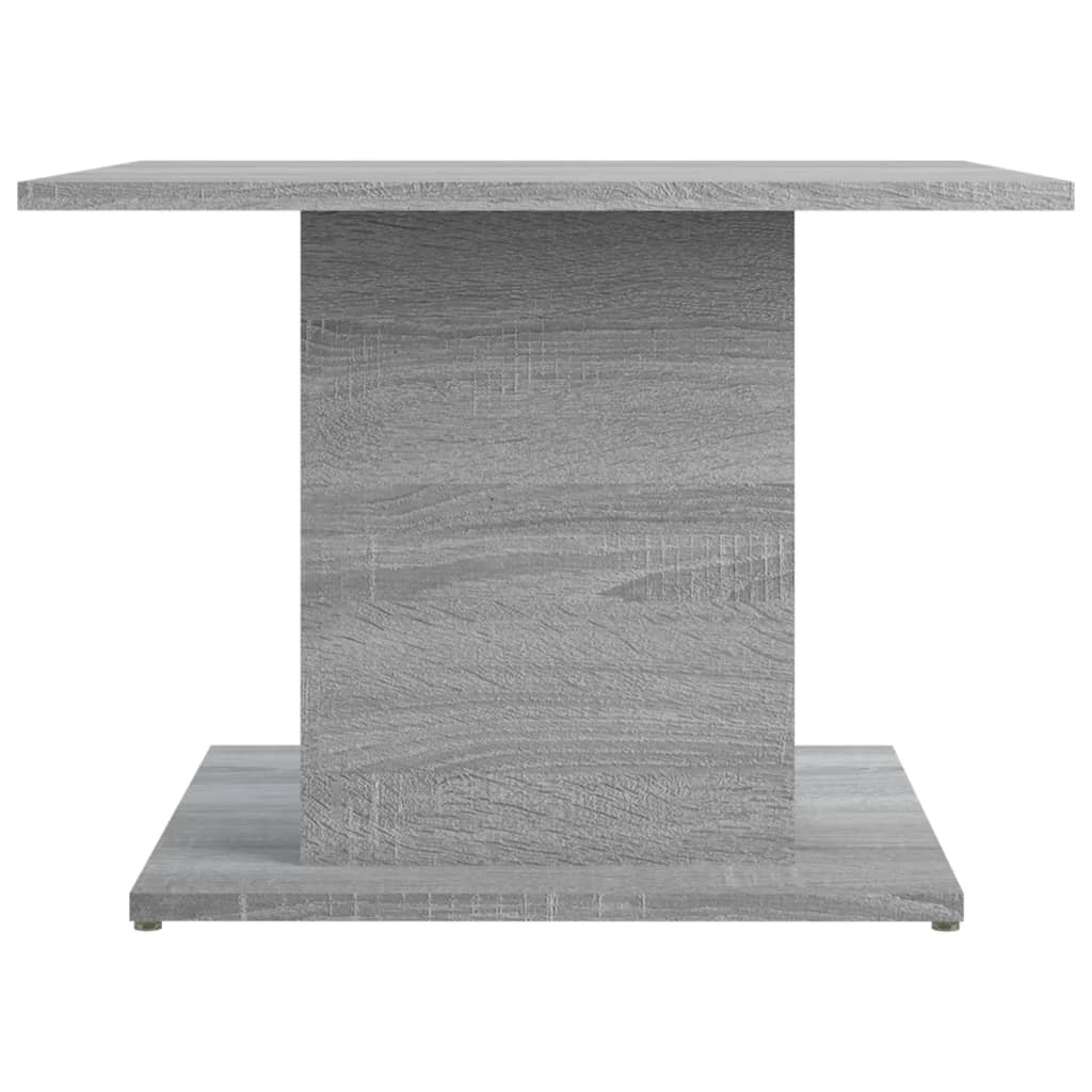 vidaXL Coffee Table Grey Sonoma 55,5x55,5x40 cm Engineered Wood