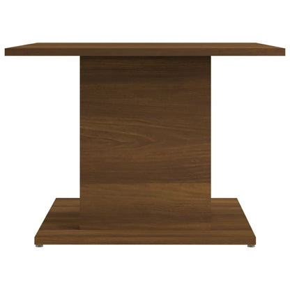vidaXL Coffee Table Brown Oak 55.5x55.5x40 cm Engineered Wood