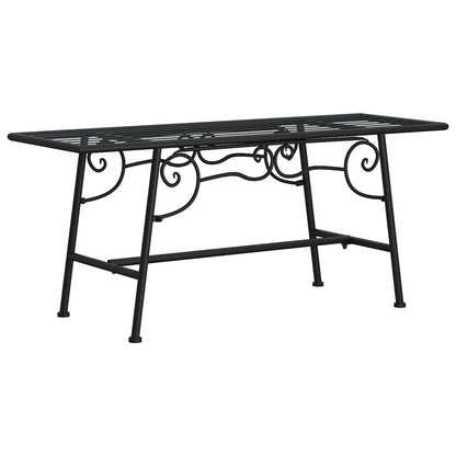 vidaXL Tree Bench | Black | Steel | Tough | Tree Bench | Circular | Traditional