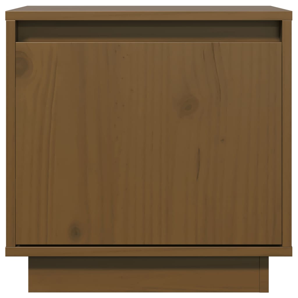 vidaXL Bedside Cabinets 2 pcs Honey Brown 40x30x40 cm Solid Wood Pine