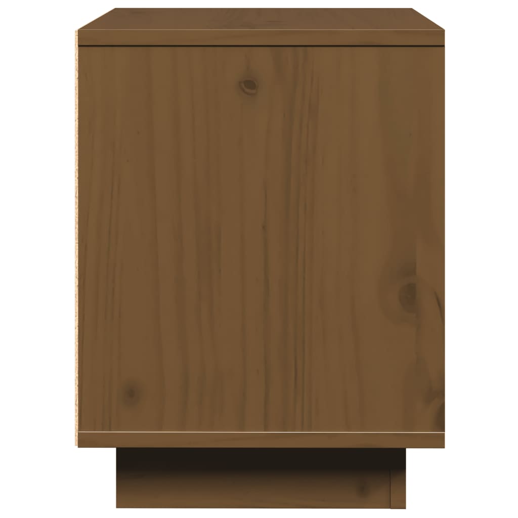 vidaXL Bedside Cabinets 2 pcs Honey Brown 40x30x40 cm Solid Wood Pine