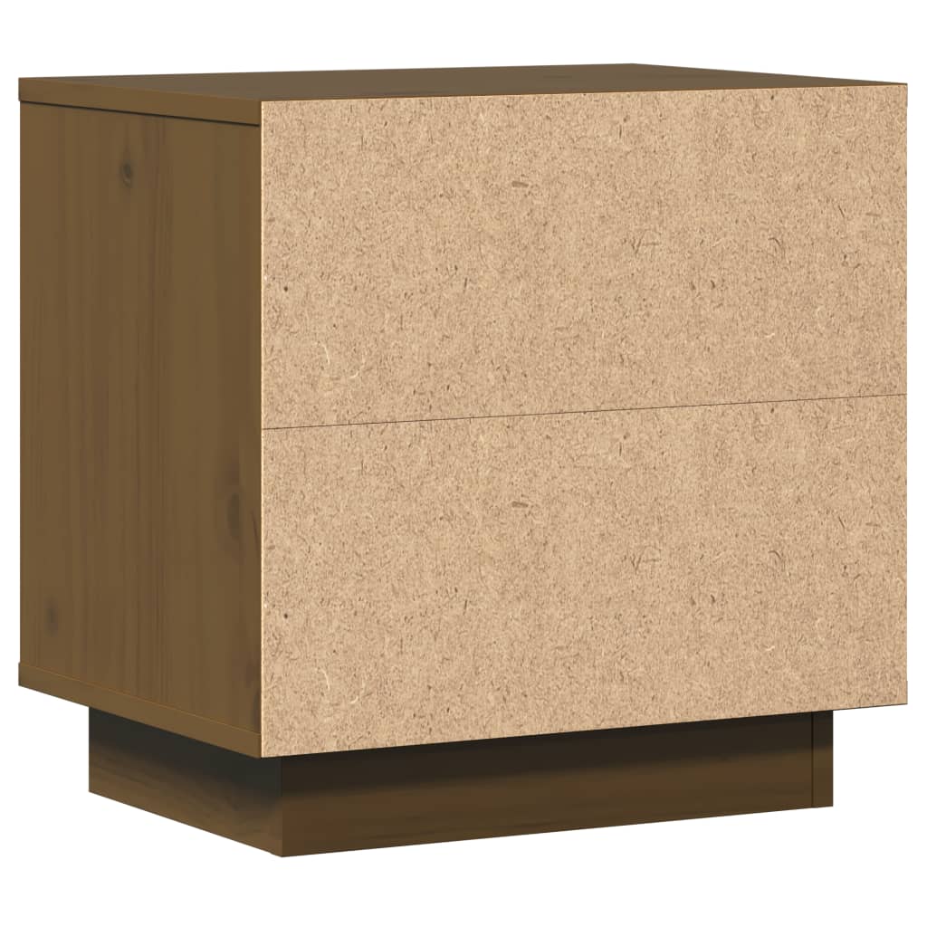 vidaXL Bedside Cabinets 2 pcs Honey Brown 40x30x40 cm Solid Wood Pine