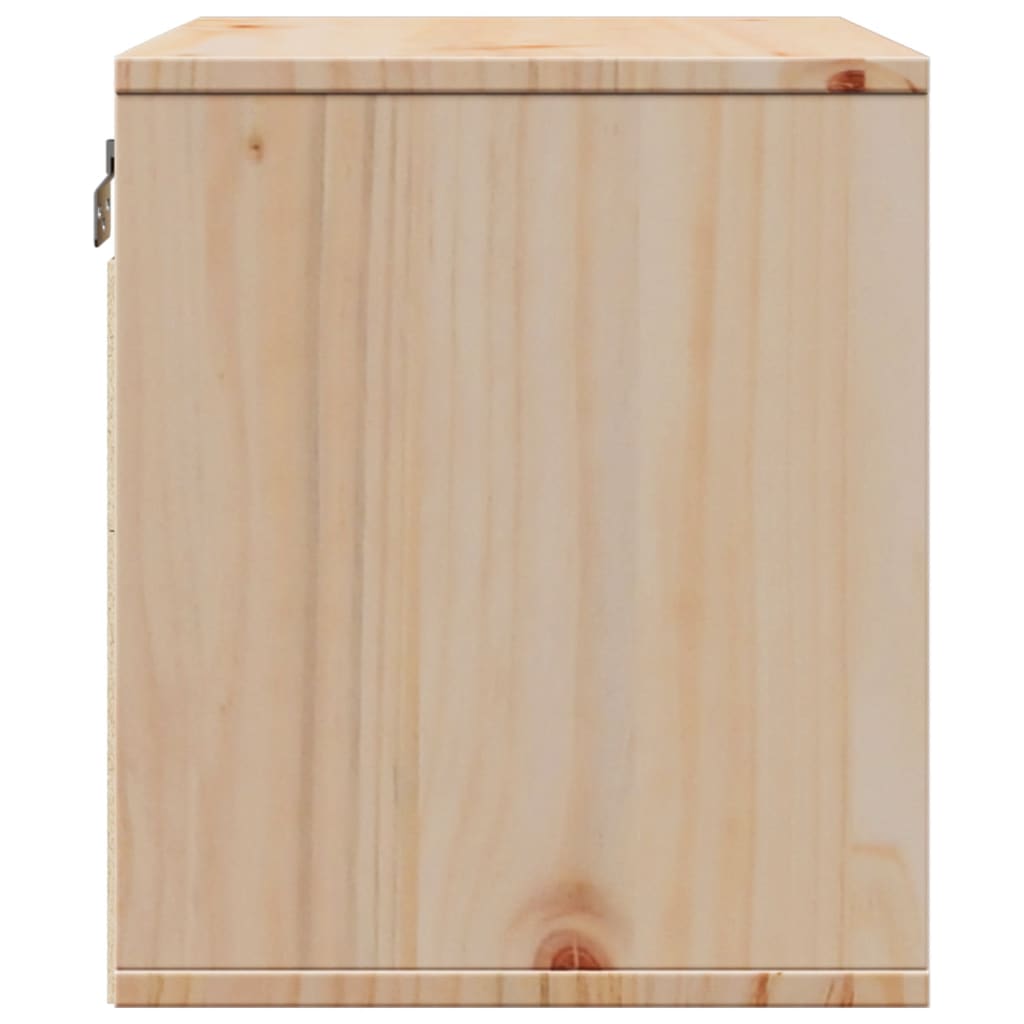 vidaXL Wall Cabinet 45x30x35 cm Solid Pinewood