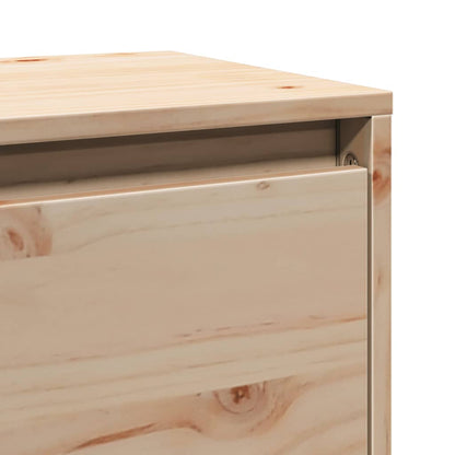 vidaXL Wall Cabinet 45x30x35 cm Solid Pinewood