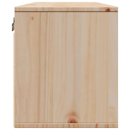 vidaXL Wall Cabinets 2 pcs 45x30x35 cm Solid Pinewood