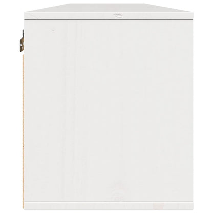 vidaXL Wall Cabinets 2 pcs White 80x30x35 cm Solid Wood Pine