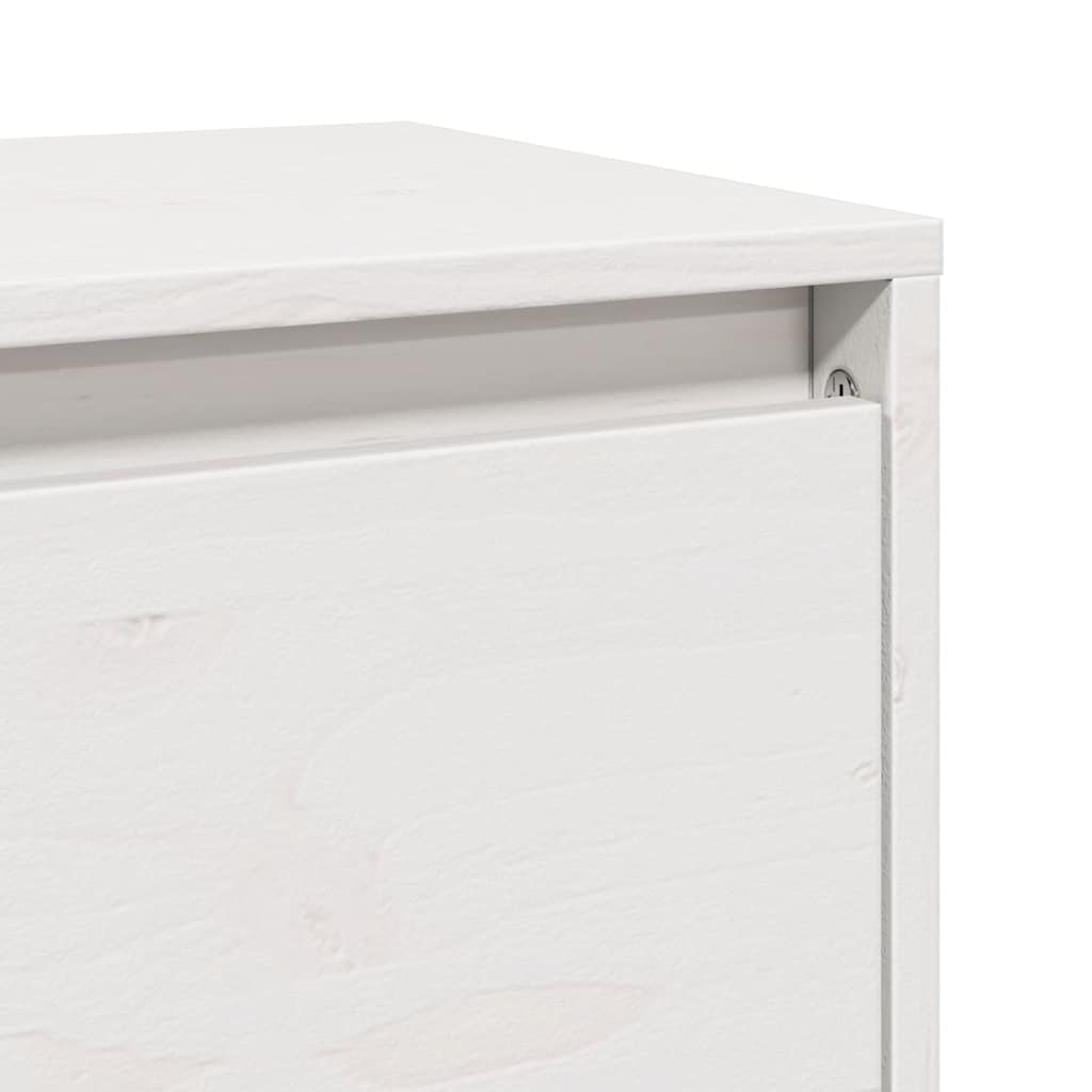 vidaXL Wall Cabinets 2 pcs White 80x30x35 cm Solid Wood Pine