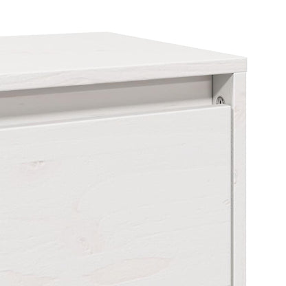 vidaXL Wall Cabinets 2 pcs White 80x30x35 cm Solid Wood Pine