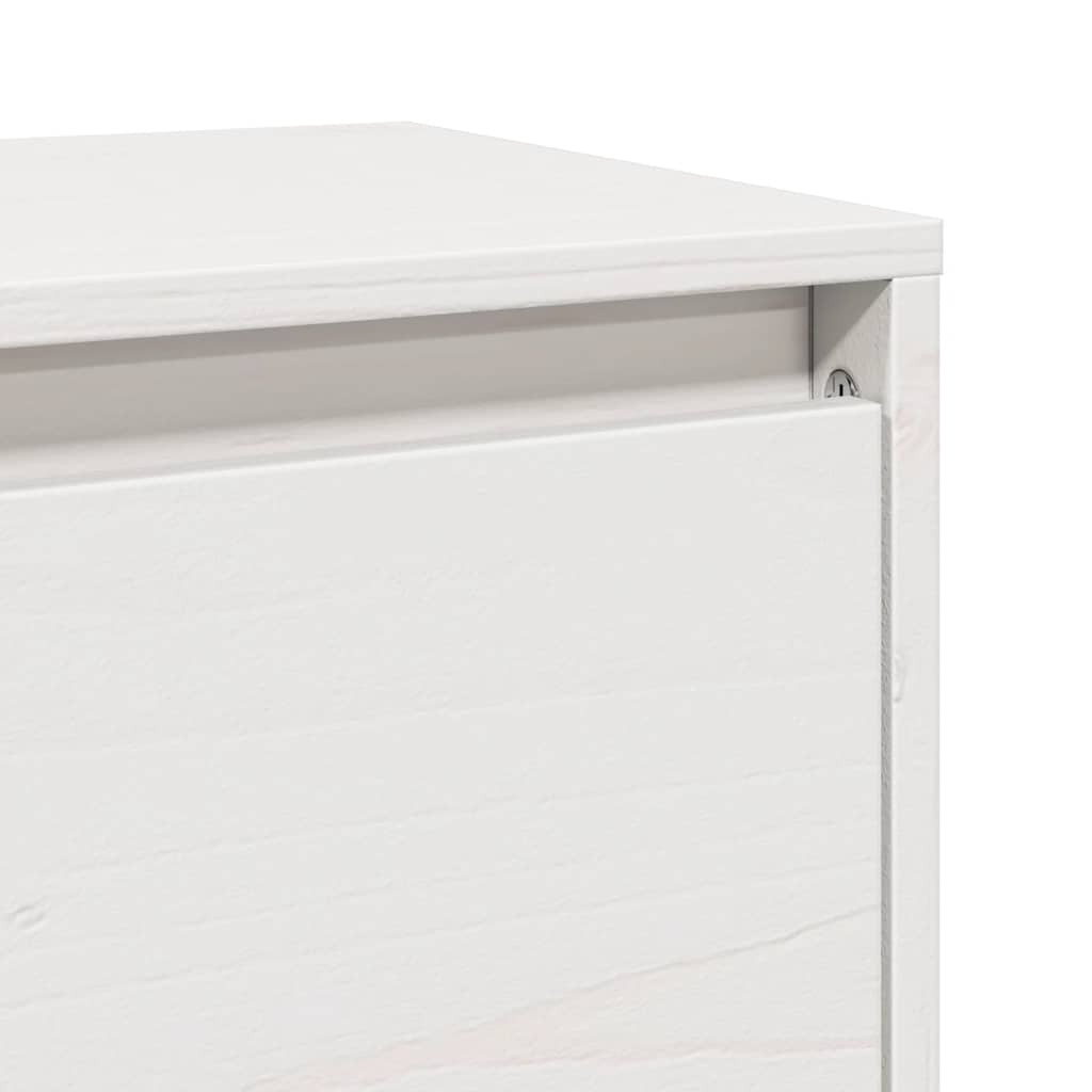 vidaXL Wall Cabinets 2 pcs White 100x30x35 cm Solid Wood Pine