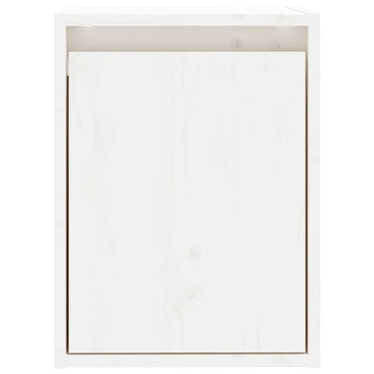 vidaXL Wall Cabinets 2 pcs White 30x30x40 cm Solid Wood Pine