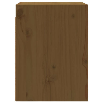 vidaXL Wall Cabinets 2 pcs Honey Brown 30x30x40 cm Solid Wood Pine