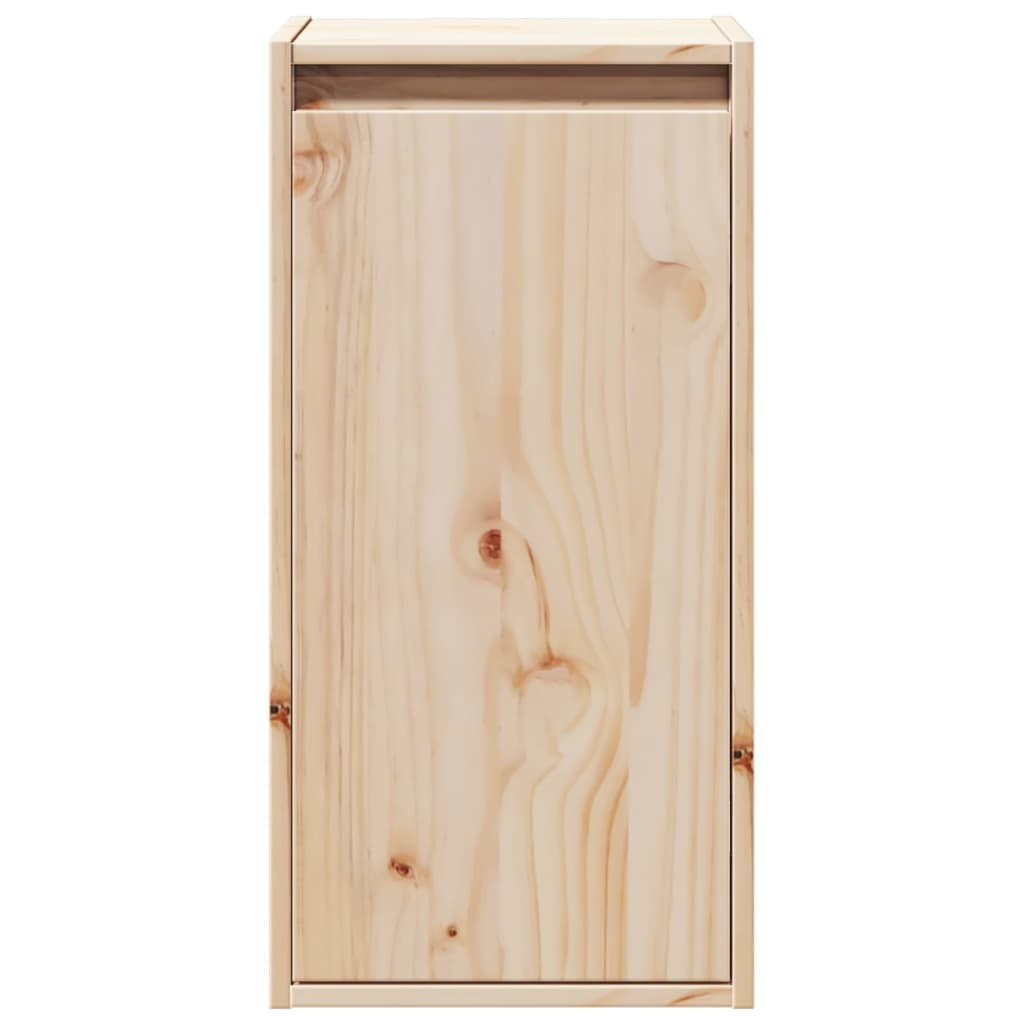vidaXL Wall Cabinet 30x30x60 cm Solid Wood Pine