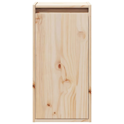 vidaXL Wall Cabinets 2 pcs 30x30x60 cm Solid Wood Pine