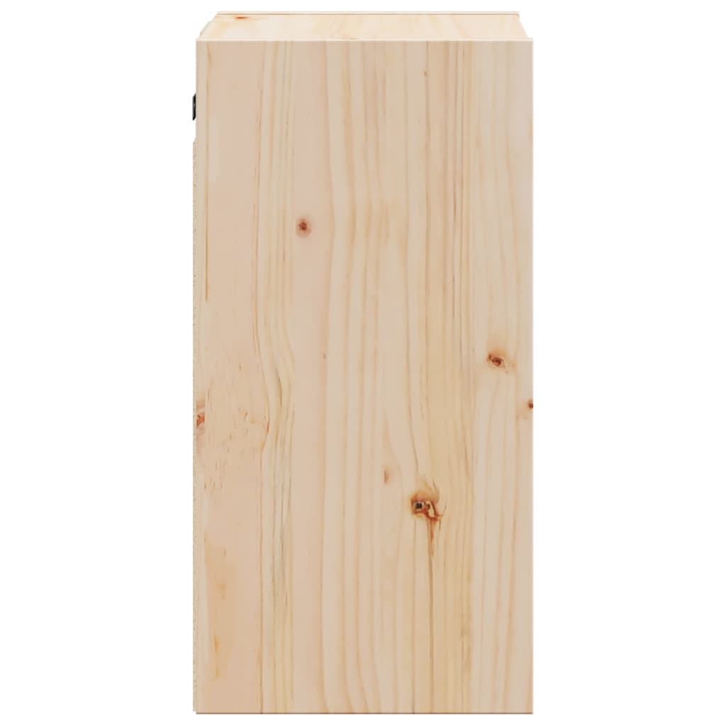 vidaXL Wall Cabinets 2 pcs 30x30x60 cm Solid Wood Pine