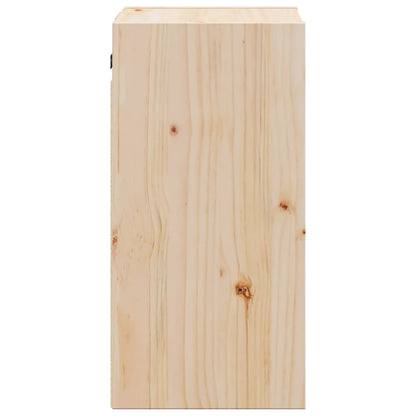 vidaXL Wall Cabinets 2 pcs 30x30x60 cm Solid Wood Pine