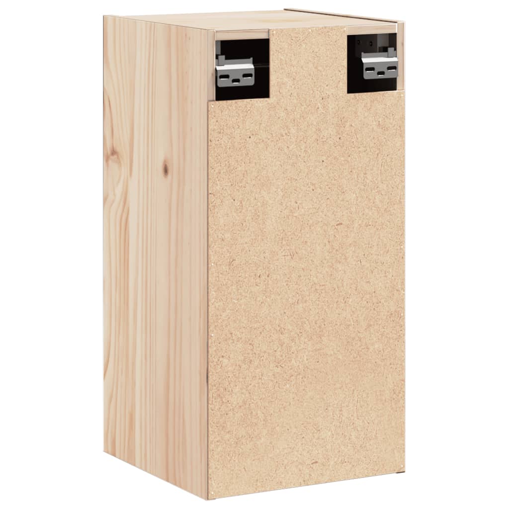 vidaXL Wall Cabinets 2 pcs 30x30x60 cm Solid Wood Pine