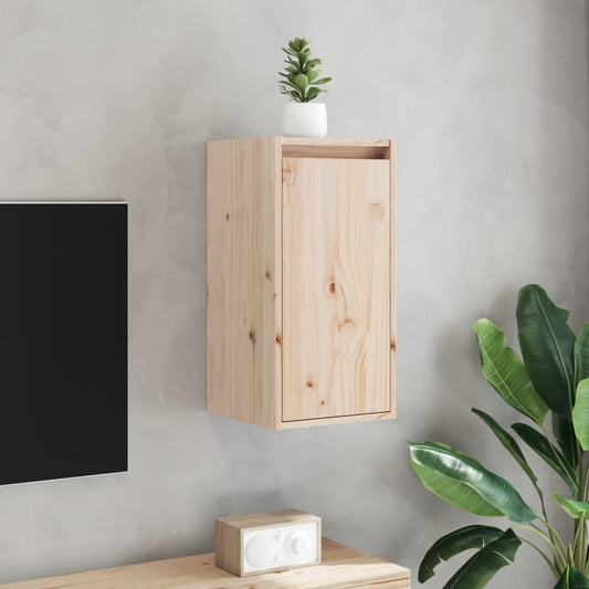 vidaXL Wall Cabinets 2 pcs 30x30x60 cm Solid Wood Pine