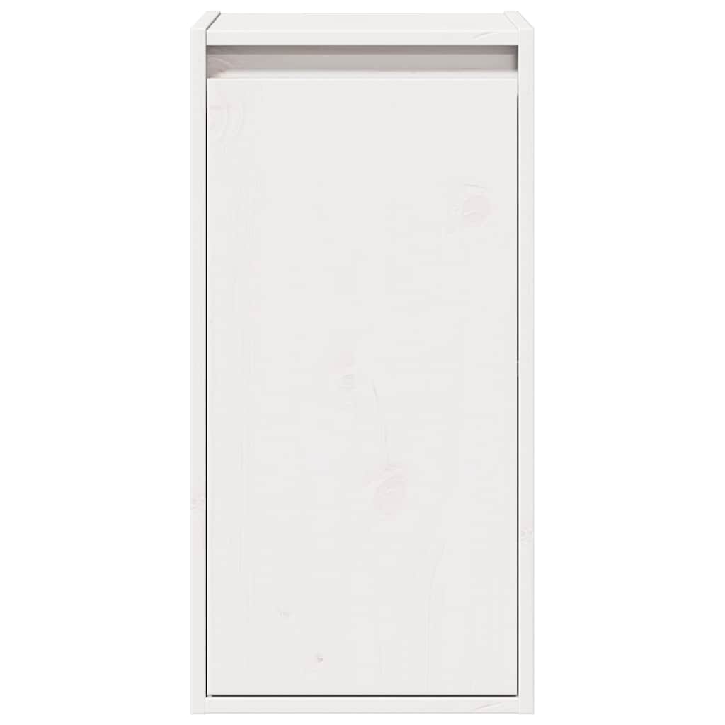 vidaXL Wall Cabinets 2 pcs White 30x30x60 cm Solid Wood Pine