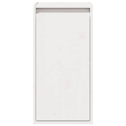 vidaXL Wall Cabinets 2 pcs White 30x30x60 cm Solid Wood Pine