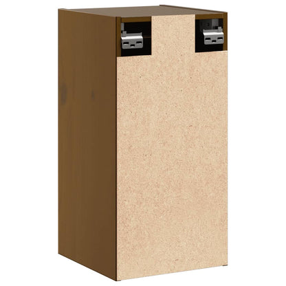 vidaXL Wall Cabinet Honey Brown 30x30x60 cm Solid Wood Pine