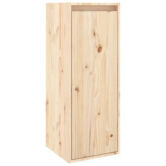 vidaXL Wall Cabinet 30x30x80 cm Solid Wood Pine