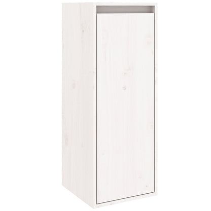 vidaXL Wall Cabinets 2 pcs White 30x30x80 cm Solid Wood Pine