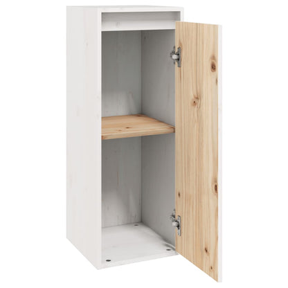 vidaXL Wall Cabinets 2 pcs White 30x30x80 cm Solid Wood Pine