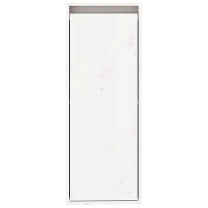 vidaXL Wall Cabinets 2 pcs White 30x30x80 cm Solid Wood Pine