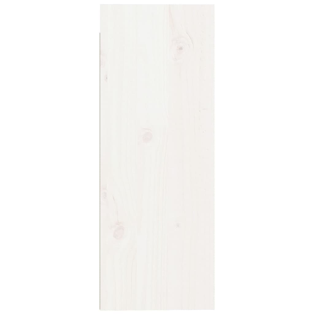vidaXL Wall Cabinets 2 pcs White 30x30x80 cm Solid Wood Pine