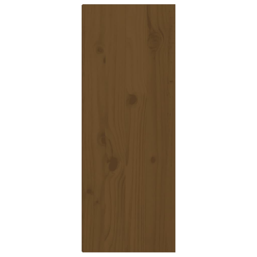 vidaXL Wall Cabinets 2 pcs Honey Brown 30x30x80 cm Solid Wood Pine