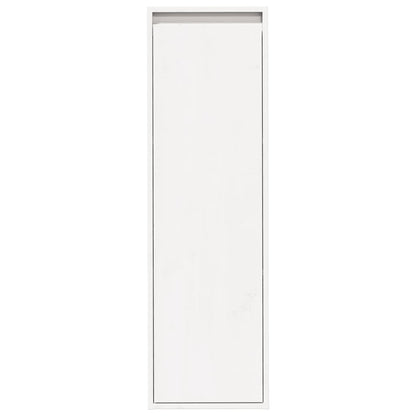 vidaXL Wall Cabinet White 30x30x100 cm Solid Pinewood